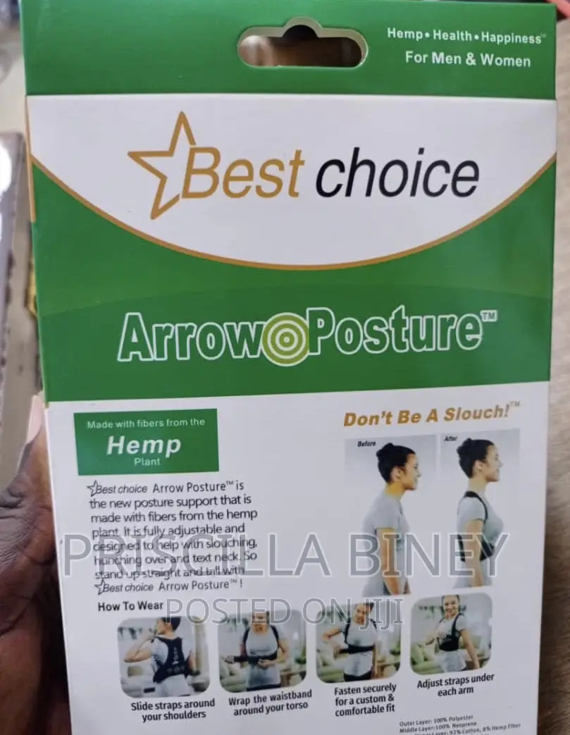 Posture Corrector or Arrow Posture