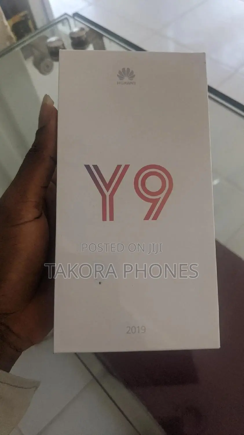 New Huawei Y9 2019 128 GB Black