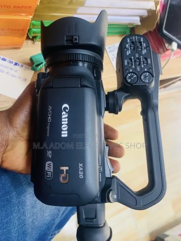 Quality Yet Affordable Canon Xa20 Professional Camcorder 
