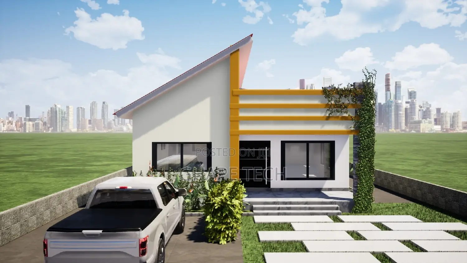 2 and a 3 Bedroom House Designs