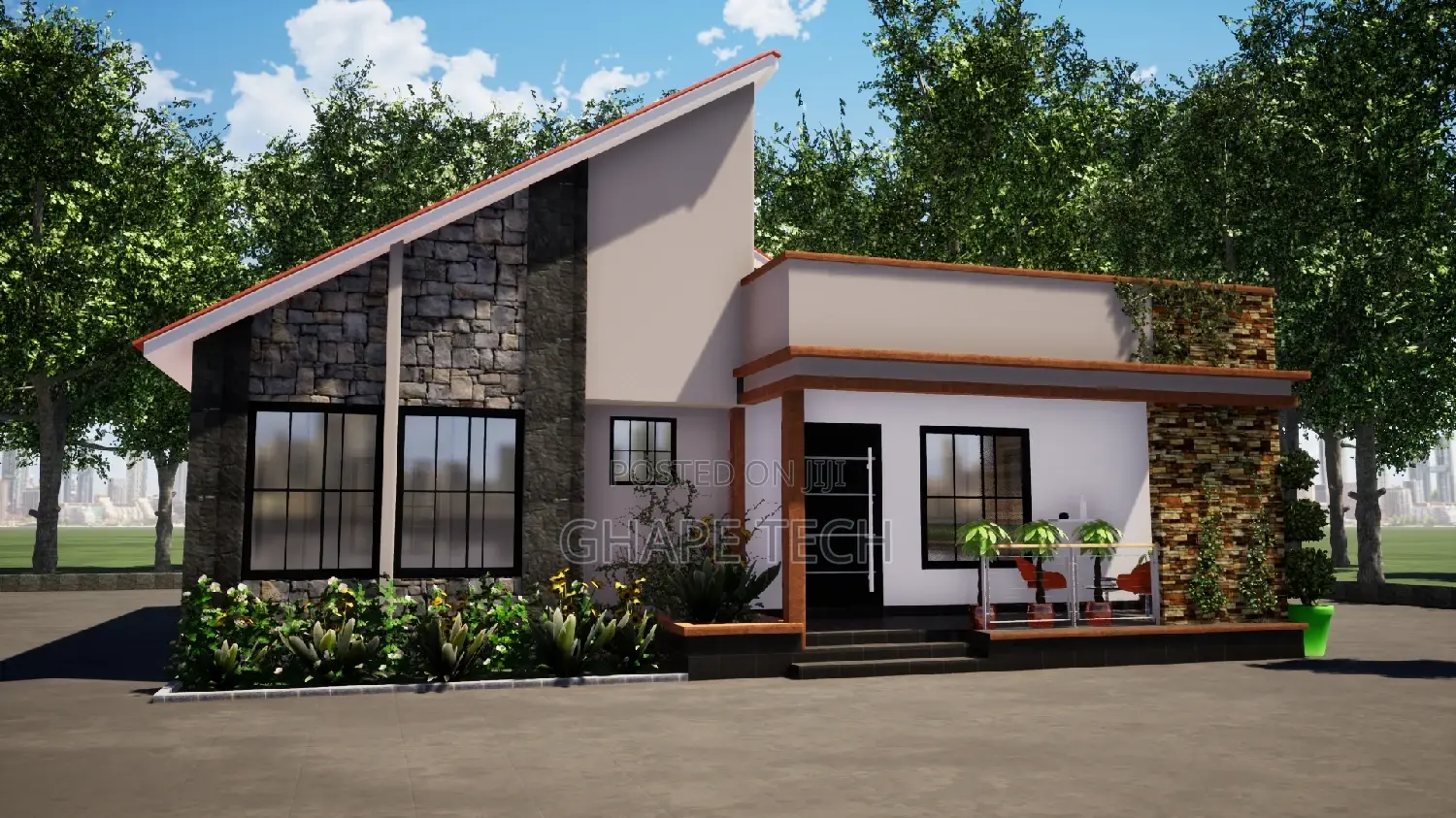2 and a 3 Bedroom House Designs