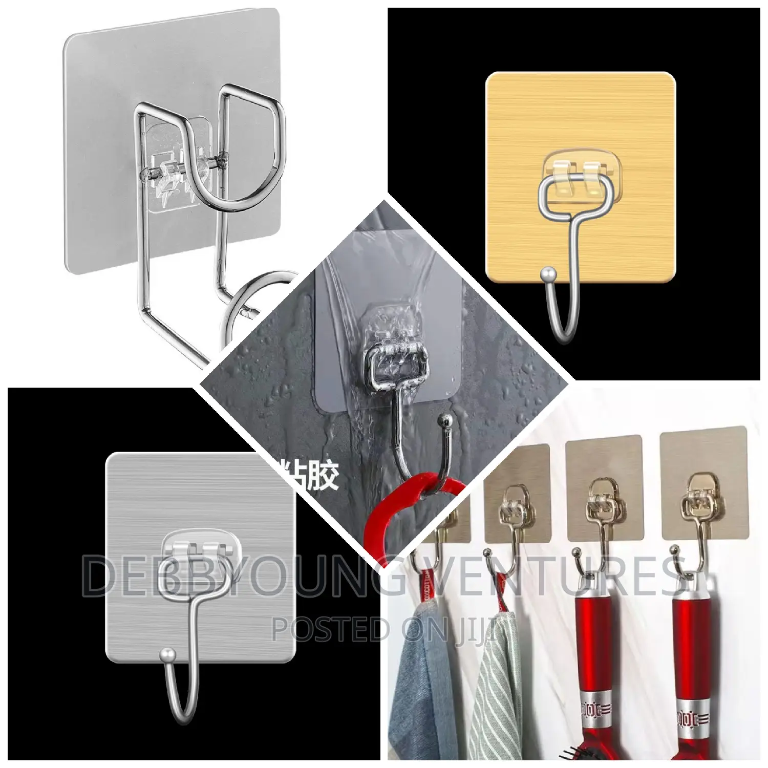Adhesive Hooks