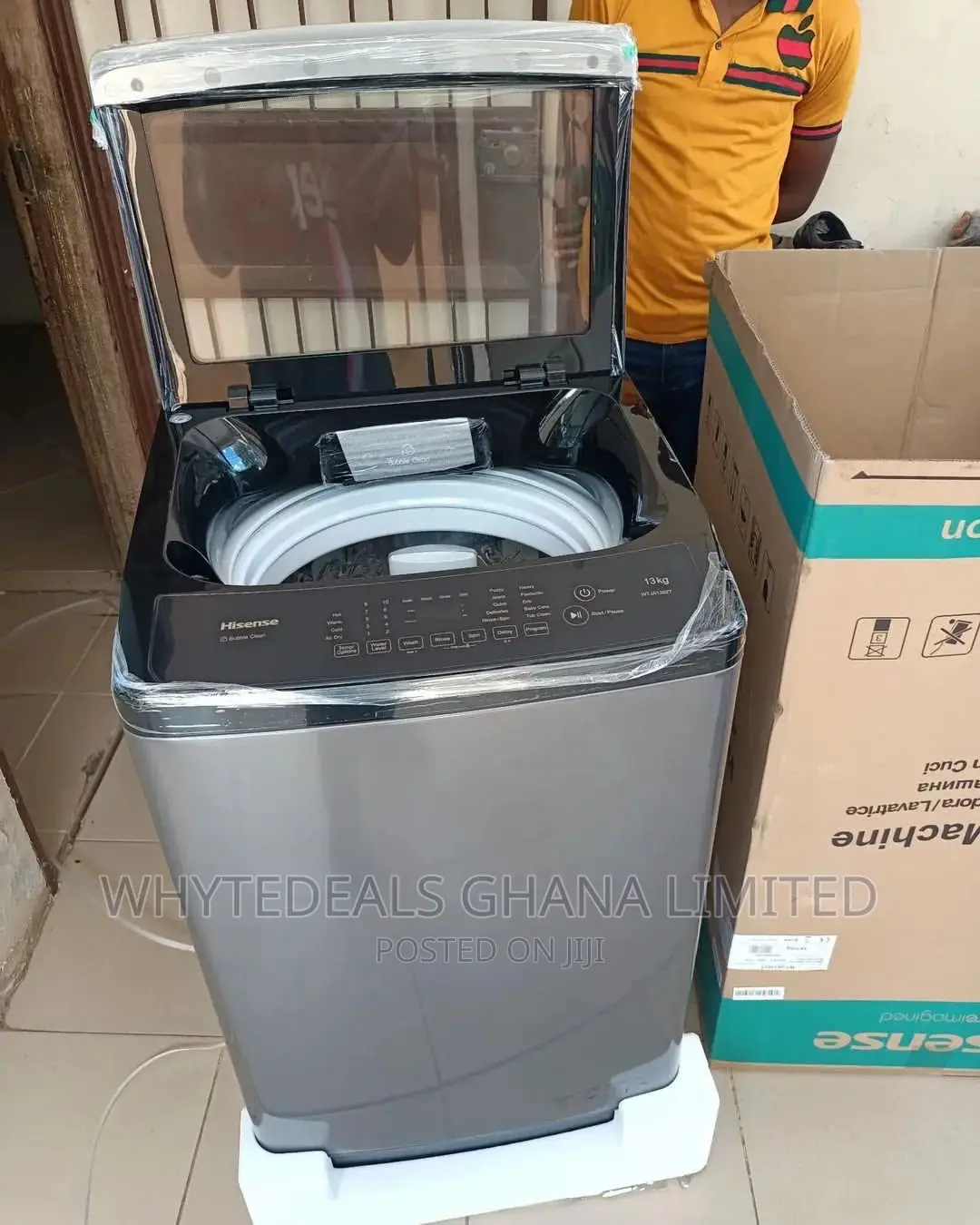 Hisense 7kg Top Load Fully Automatic Durable Washing Machine