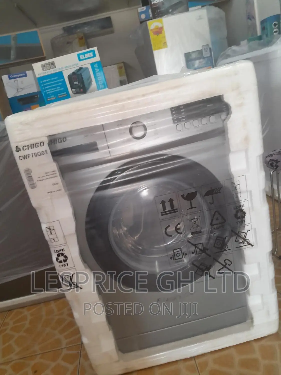 Promo // Chigo 7kg Full Automatic Front Load Washing Machine