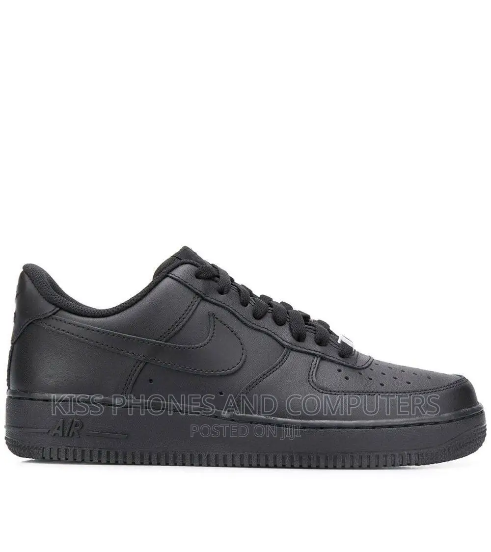 Black and White Airforce Sneakers