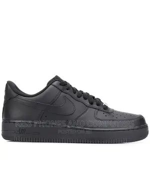 Black and White Airforce Sneakers