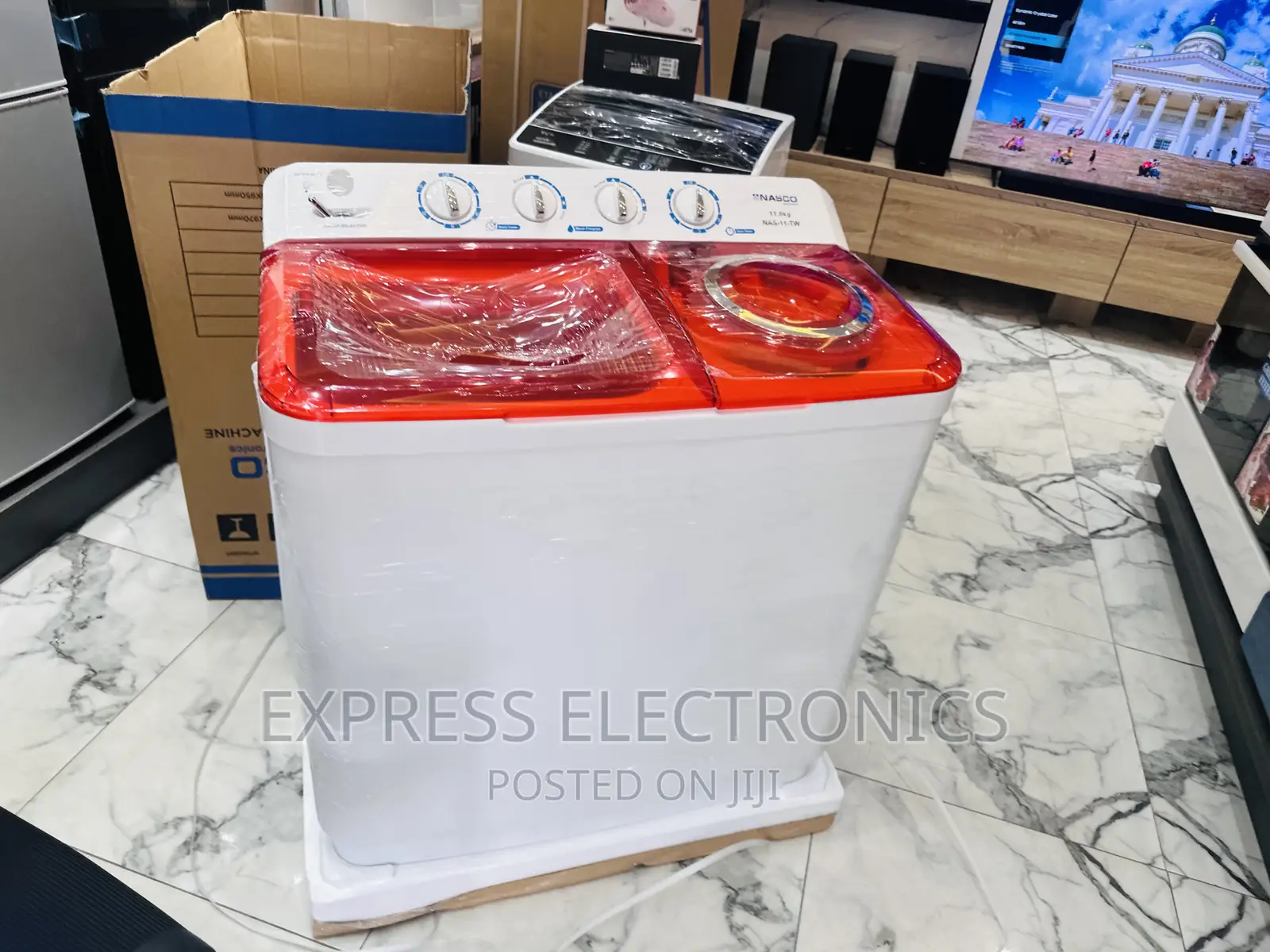 Long Lasting Performance Washing Machine Topload 11kg Nasco