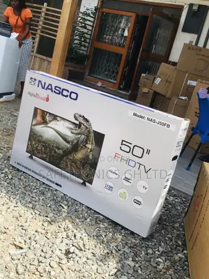 Satellite Digital Nasco 50 Inches Glossy LED Black Tv