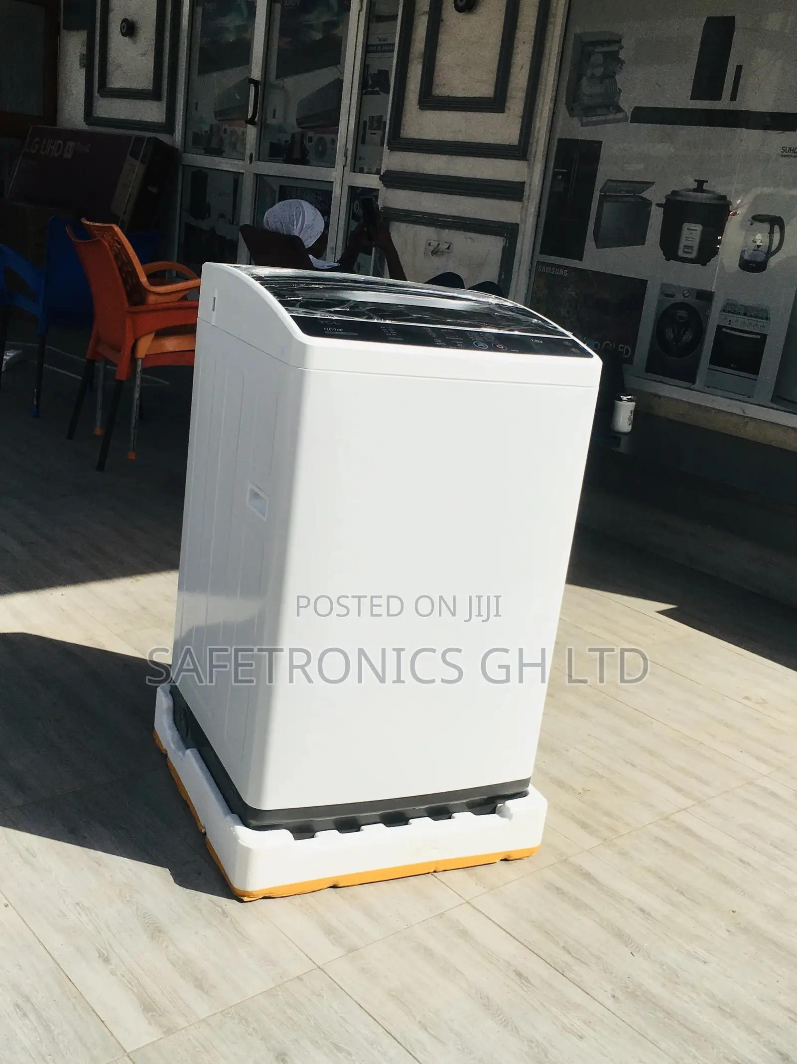 Fullyautomatic 7kg Washingmachine Gray TCL Topload Electric