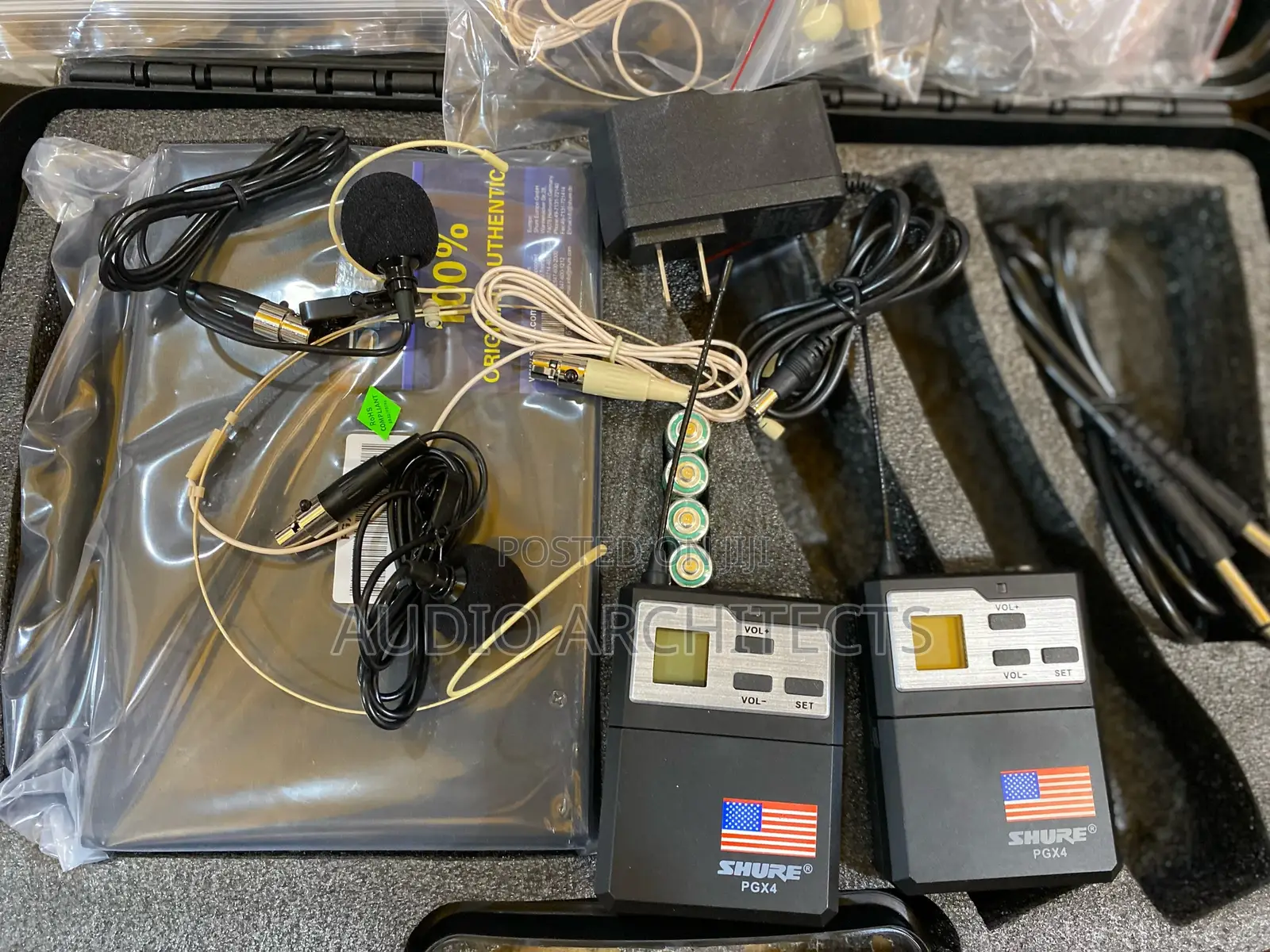 Shure 2 in 1 Lapel / Head Microphone (PGX4)