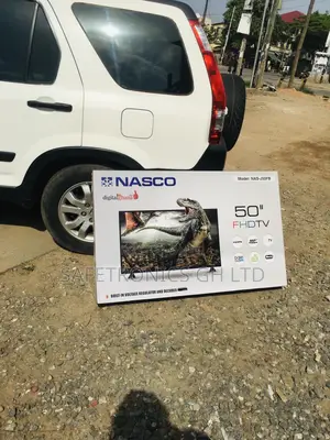 Nasco Black Satellite Digital 50 Inches Glossy LED Tv