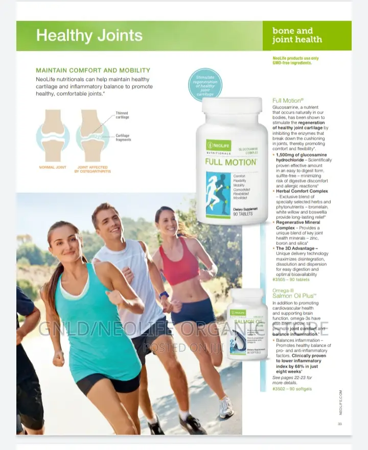 Full Motion Strong Bones and Healthy Joint Health