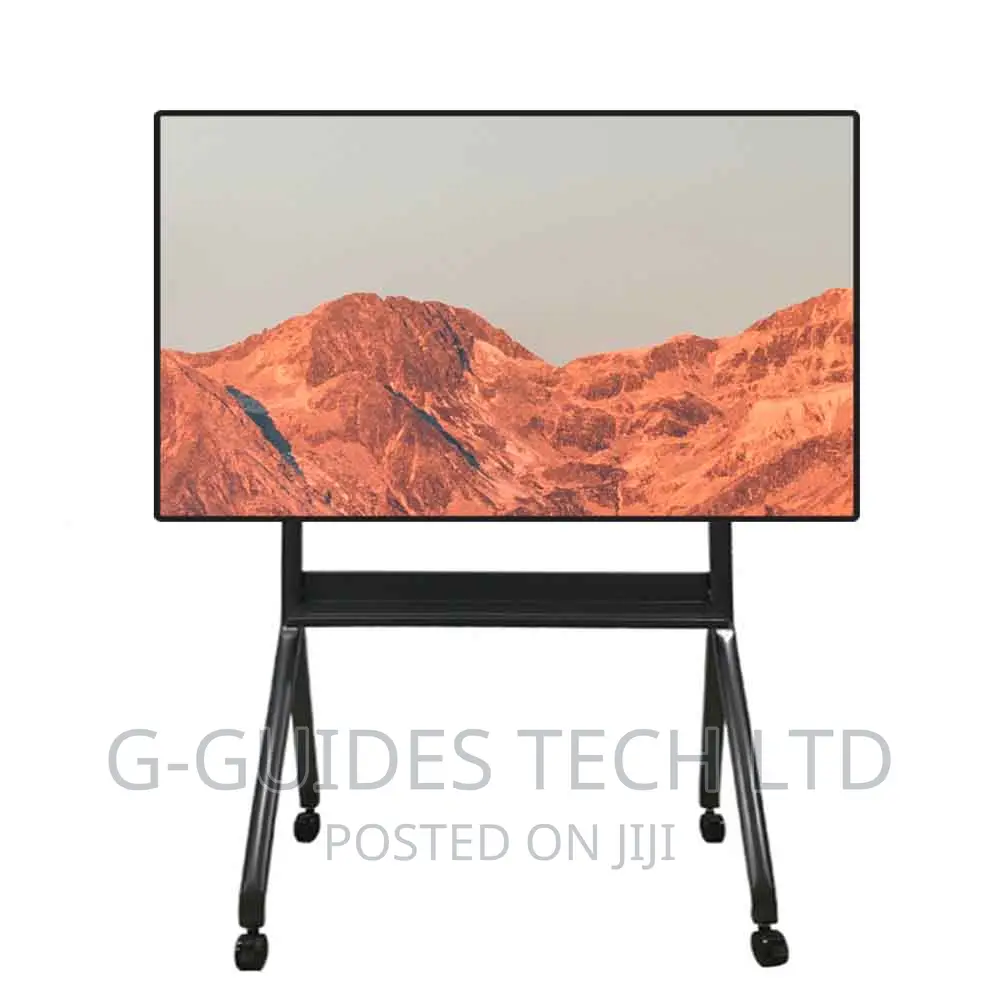 Zkteco Heavy Duty Movable Tv Stand 65"-85"