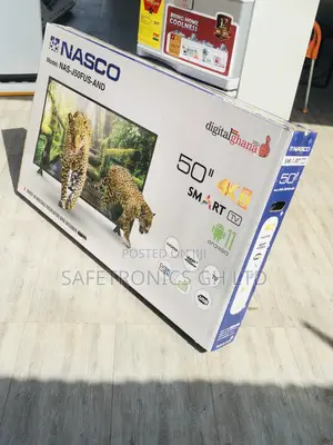  Led Nasco 50 Inches Glossy Smart Black Electric Tv 
