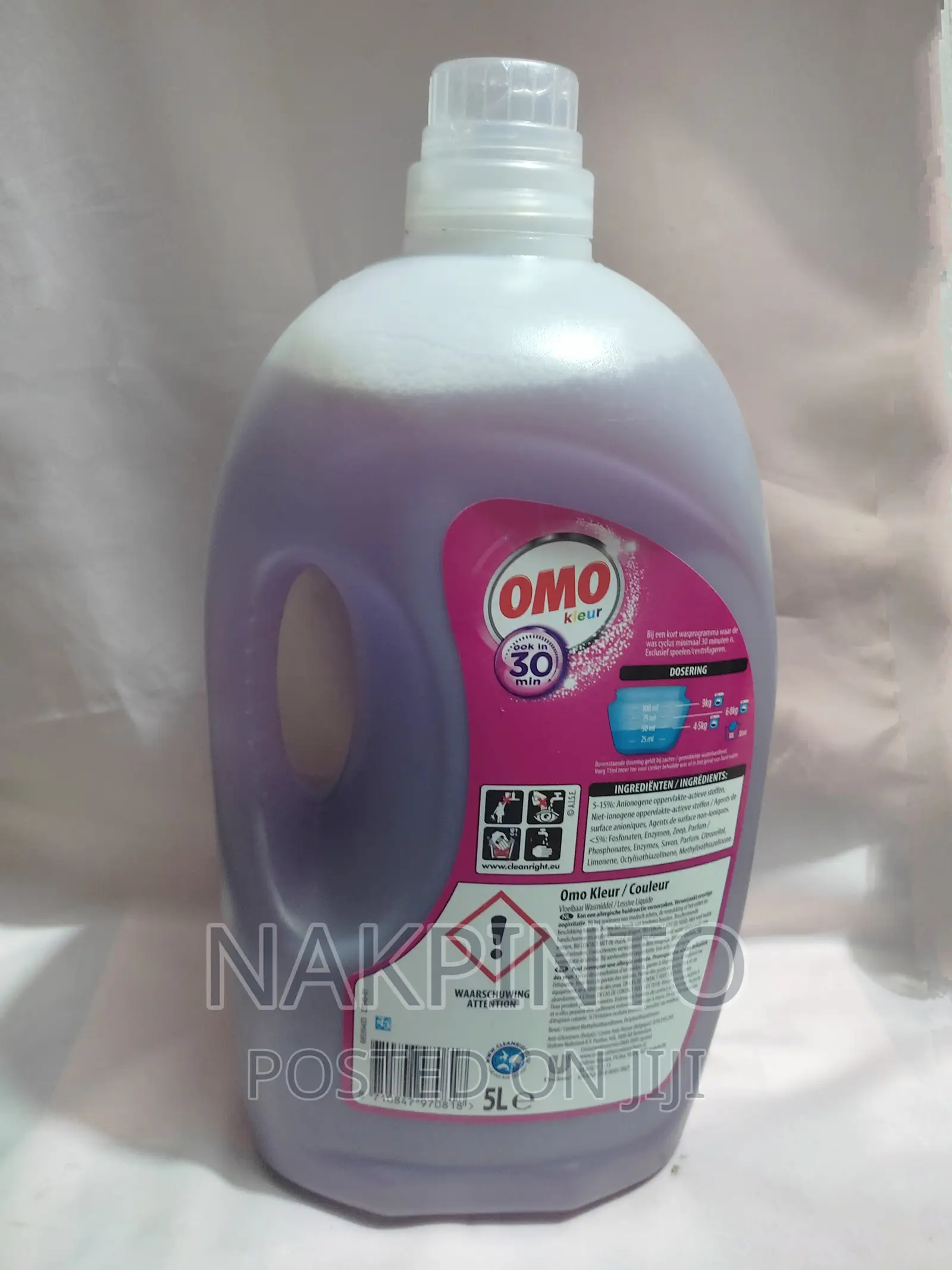 OMO Liquid Detergent 5L. Dreft Professional