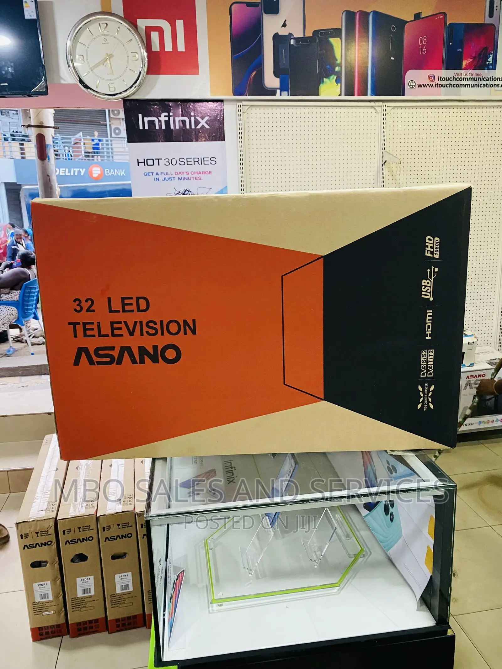 Asano 32”Inches Digital Satellite Television FHD