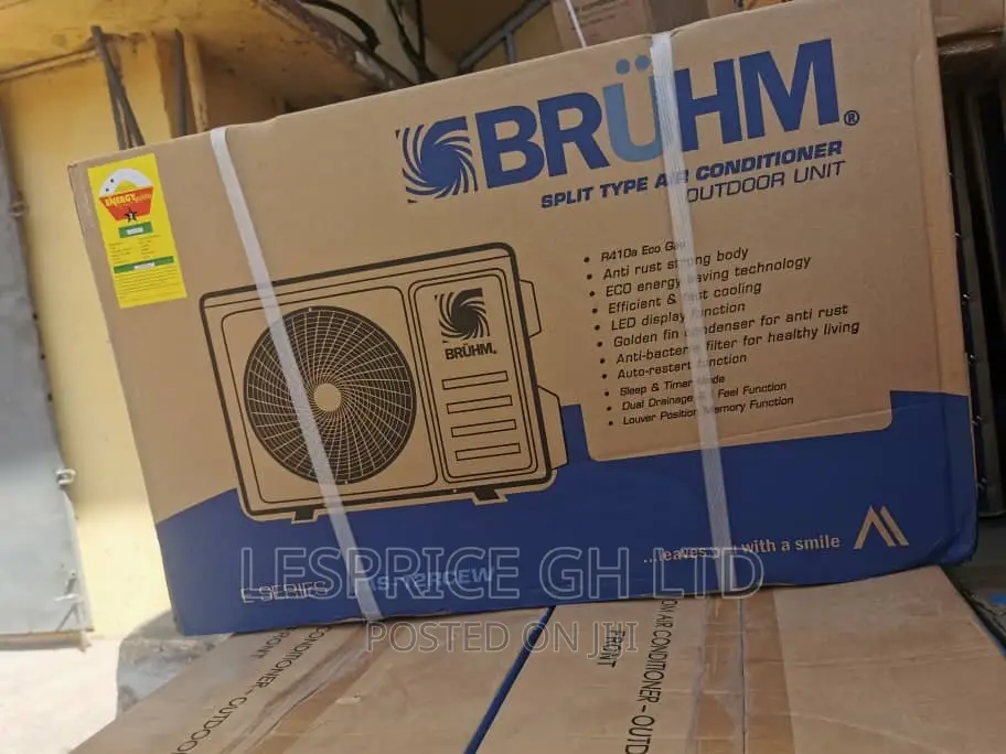 Ultra Fast Cooling Bruhm 1.5hp Air Condition
