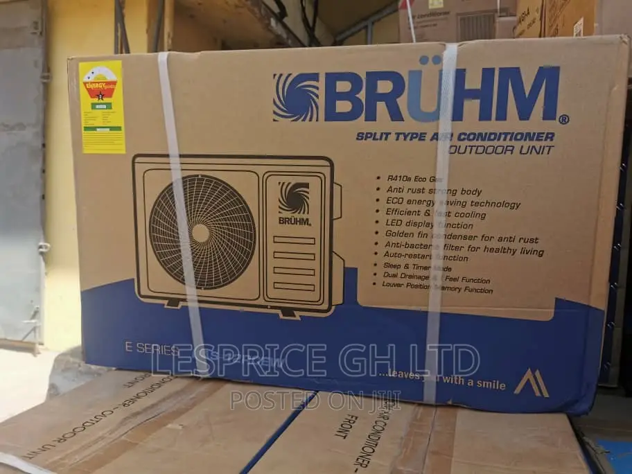 Stylish Design Bruhm 1.5hp Split Air Conditioner