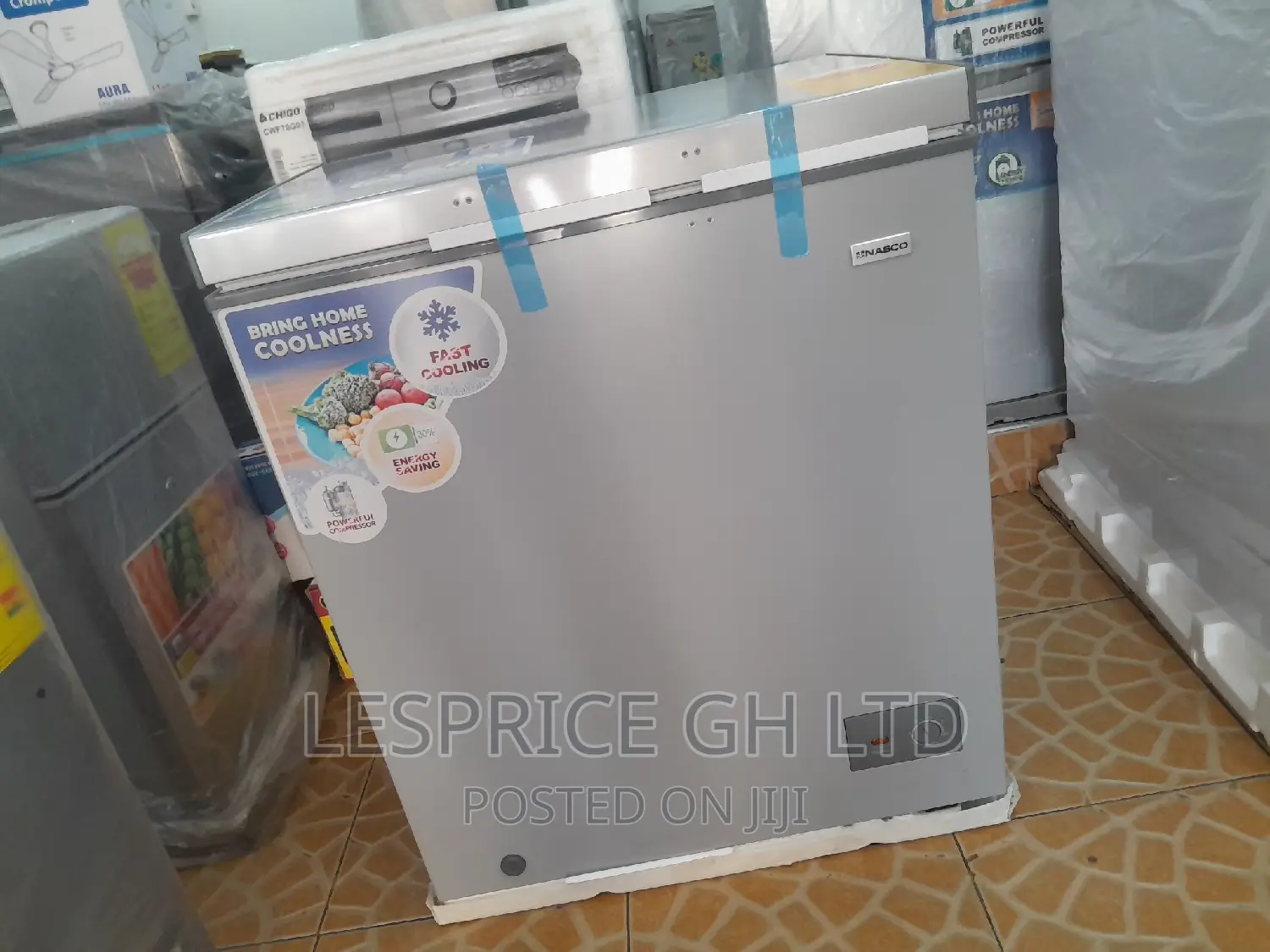 PROMO {=} Nasco 145ltr Chest Freezer 4star NAS200