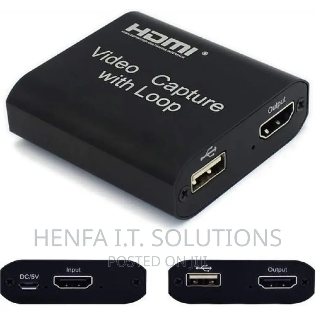 HDMI Capture Card With a Loop