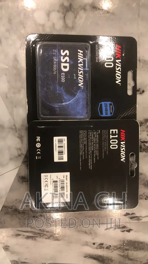 Hikvision 2.5” Sata Solid State Drive 2tb SSD (2048gb) 2