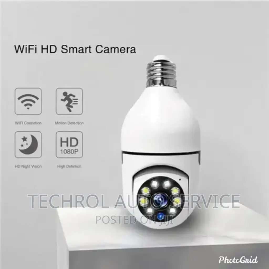 Light Bulb Cam ,Panorama Cam, Wifi Camera 360 Degrees Ip
