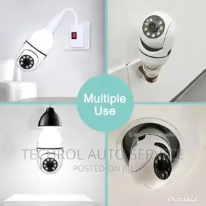 Light Bulb Cam ,Panorama Cam, Wifi Camera 360 Degrees Ip