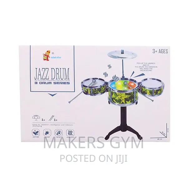 Kids Jazz Drum Set