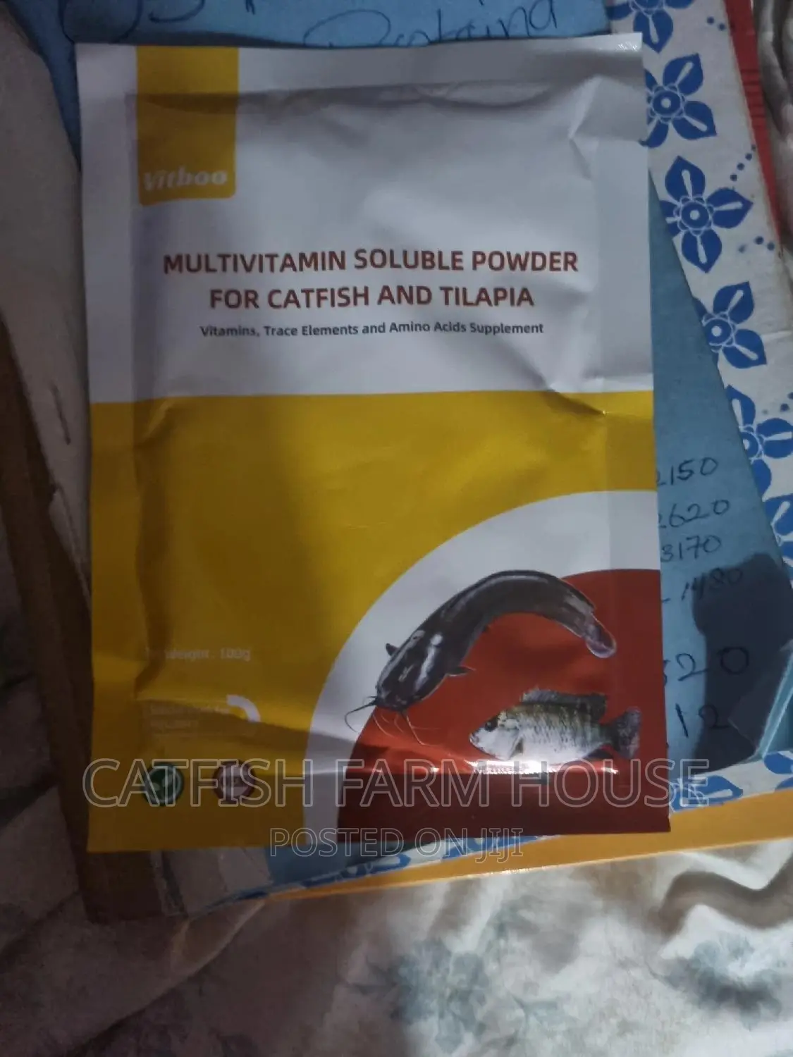 Fish Growth Booster and Multivitamin