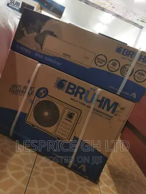 Promo Bruhm 1.5 Hp Ac -R410 Gas2 Star Air Conditioner 12RCEW