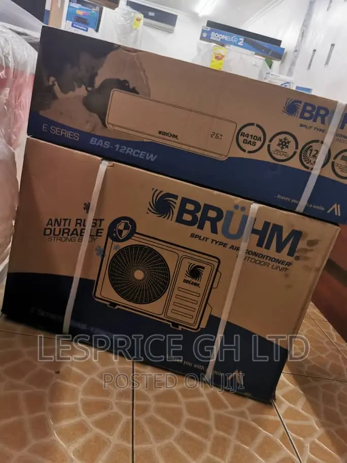 Bruhm 1.5 Hp Super Ac -R410 Gas – 2 Star AC 12RCEW