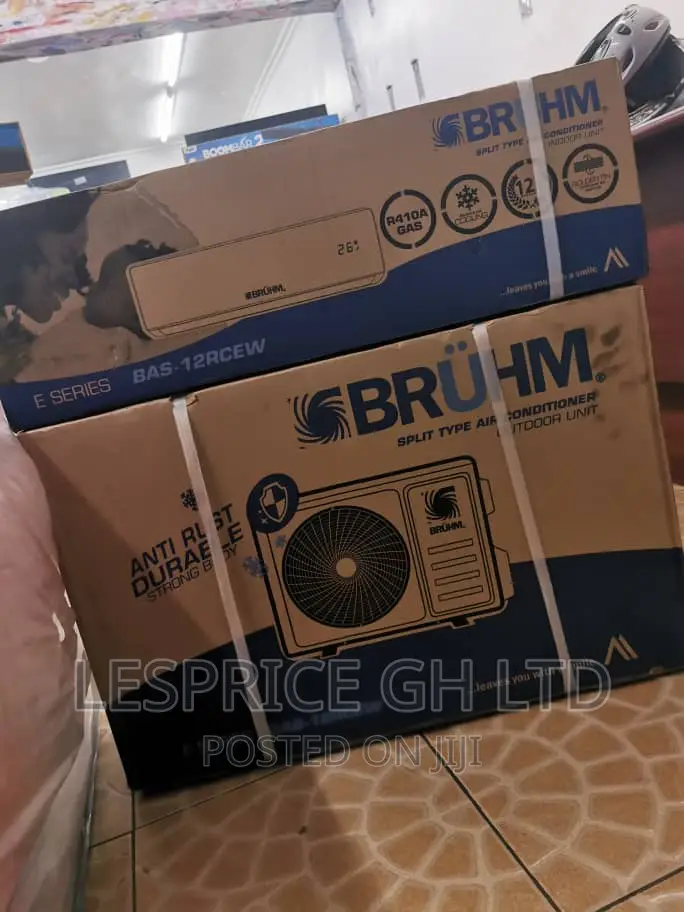 Bruhm 1.5 Hp Ac -R410 Gas–2 Star Air Conditioner 12RCEW