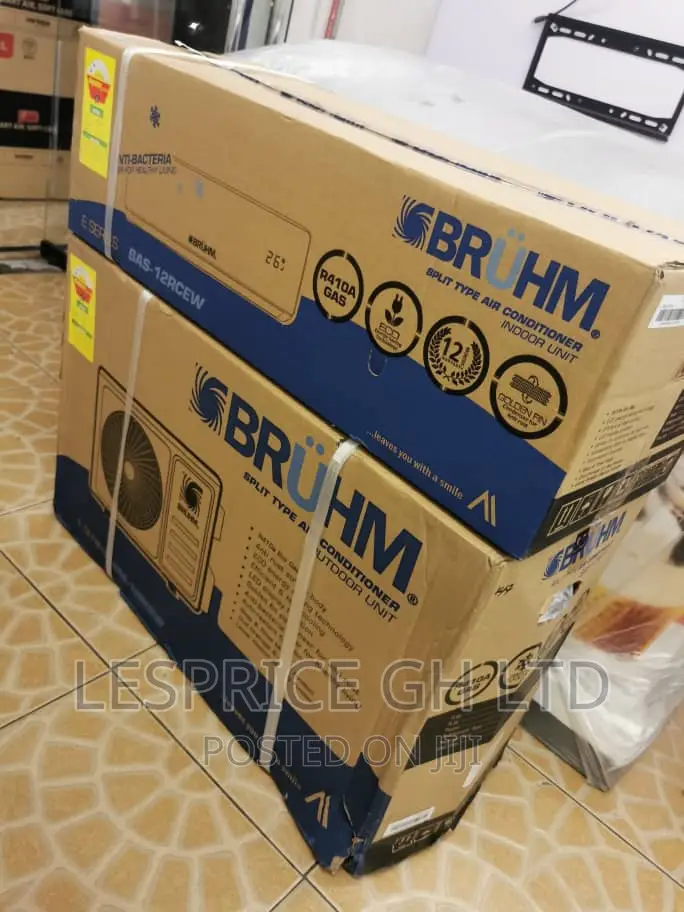 Bruhm 1.5 Hp //< AC-R410 Gas–2 Star AC-12RCEW
