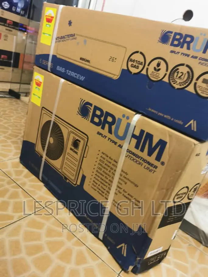 Bruhm 1.5 Hp AC-R410 Gas–2 Star Nice AC-12RCEW