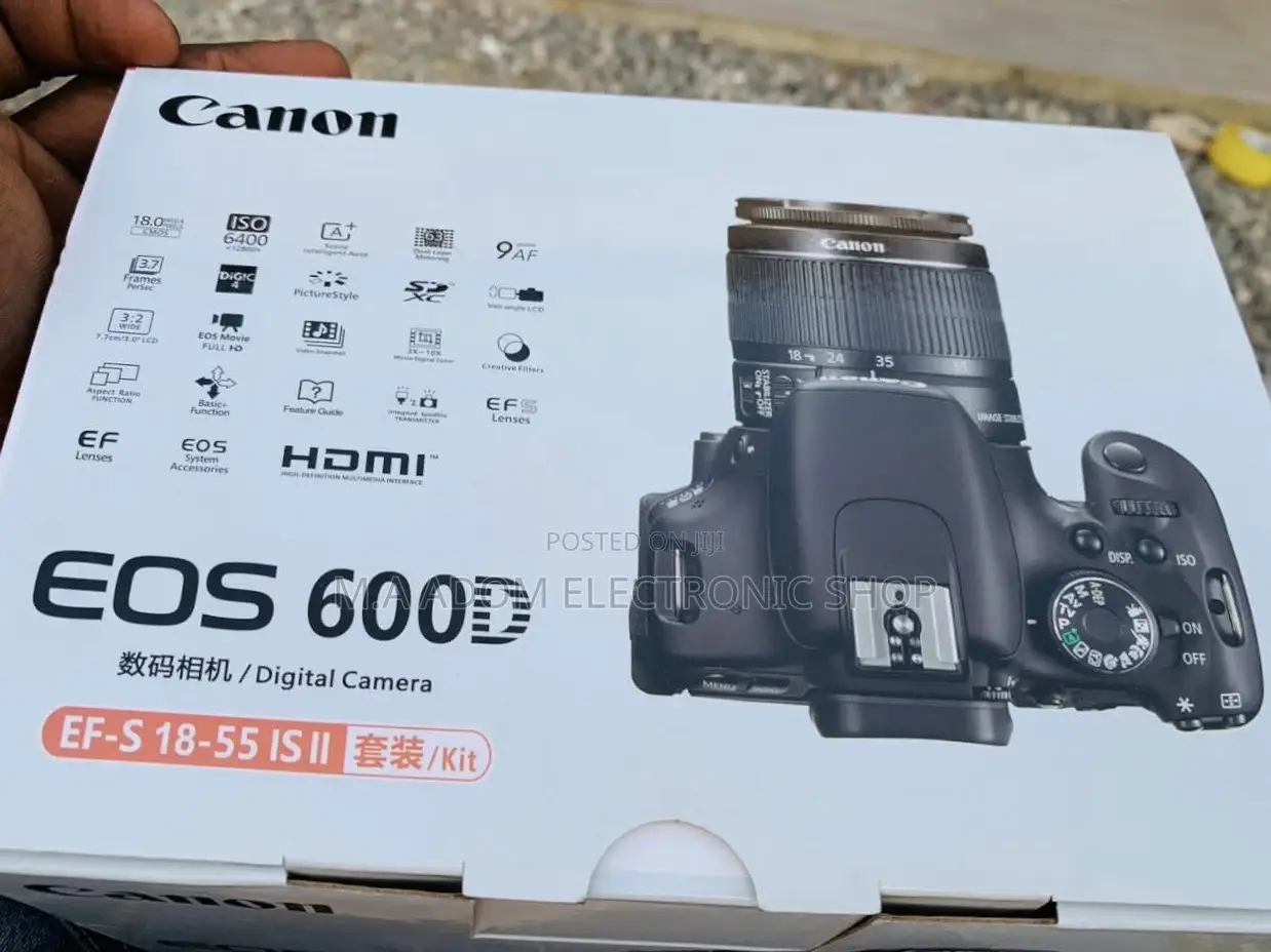 Classic Designed Canon EOS Digital SLR and Compact Camera.