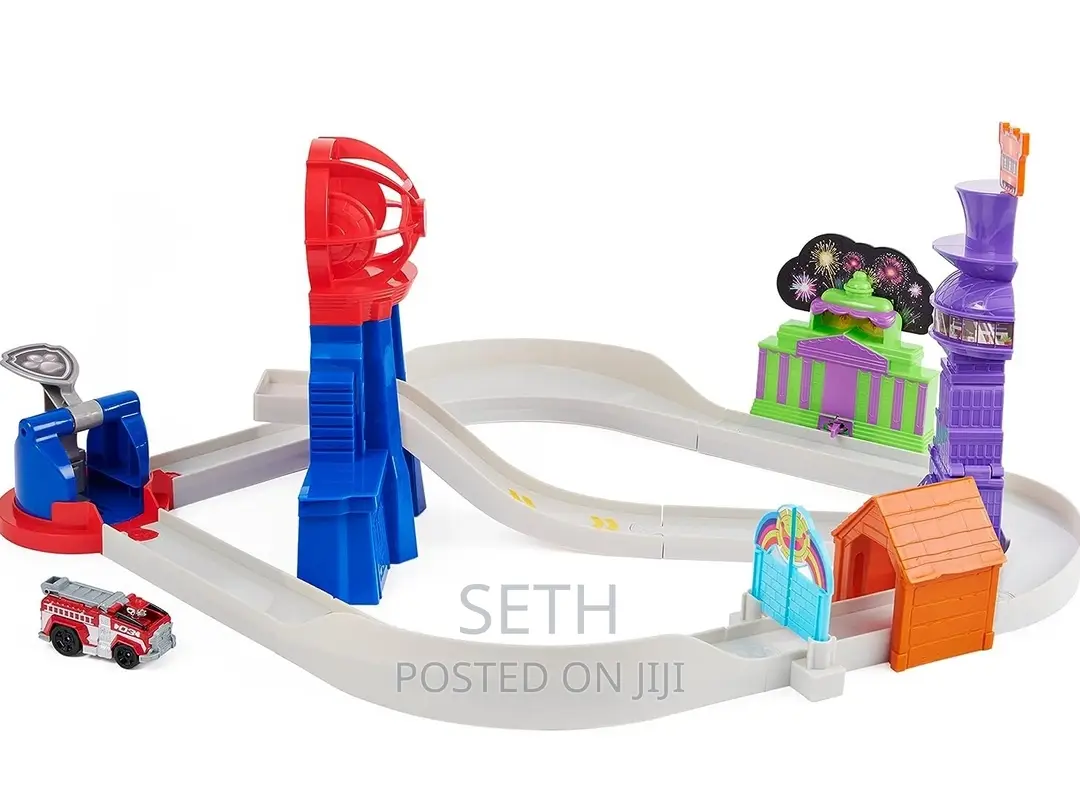 Children Kids Paw Patrol Total City Rescue Track Set