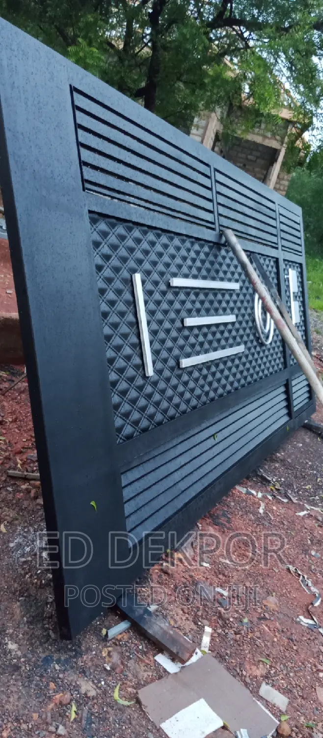 Strong Metal Galvanized Gate