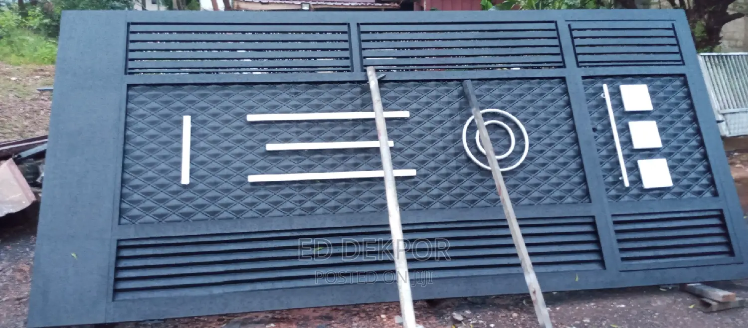 Strong Metal Galvanized Gate