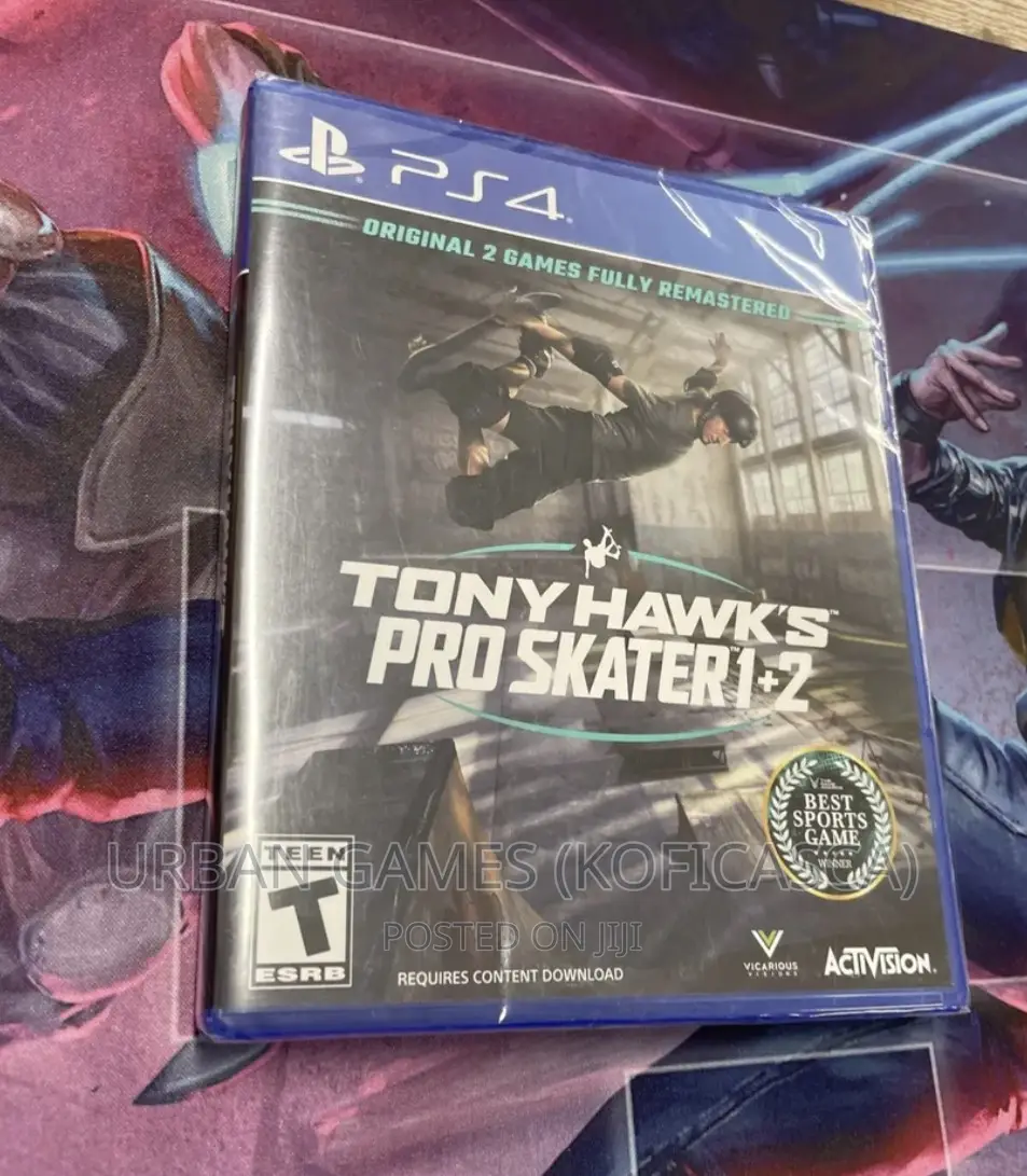 Tony Hawks Pro Skater Ps4