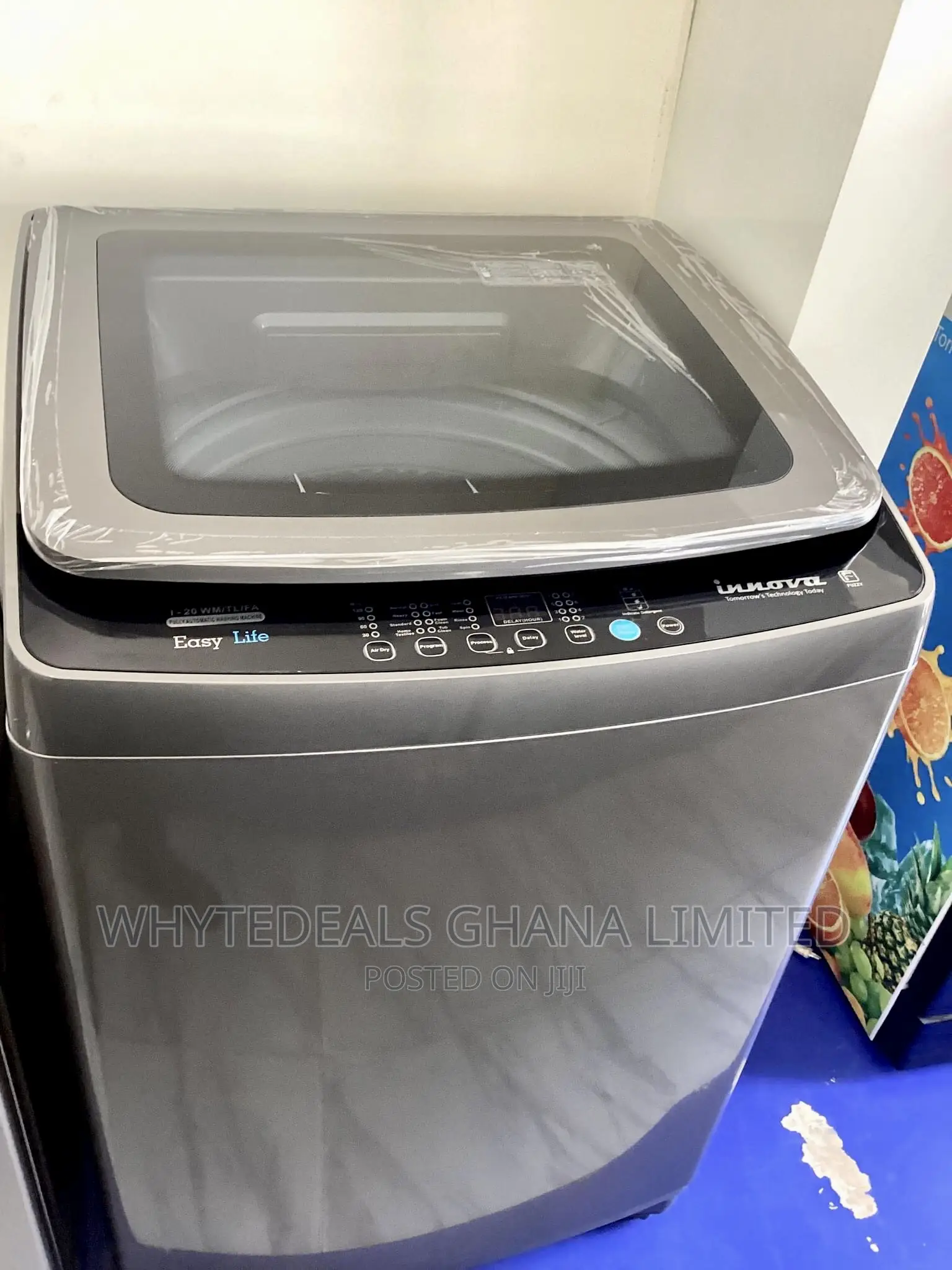20kg Washing Machine| Innova Full Automatic| Washes|Rinse|Dry|Laundry