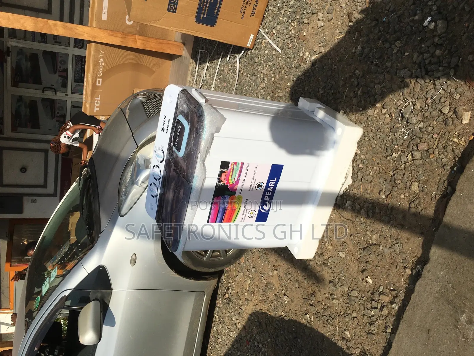 Semiautomatic Topload Pearl 7kg Washingmachine