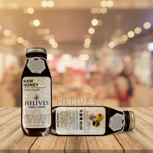 Helives Raw Honey 600ml |100% Organic Pure Natural | Fda Certified