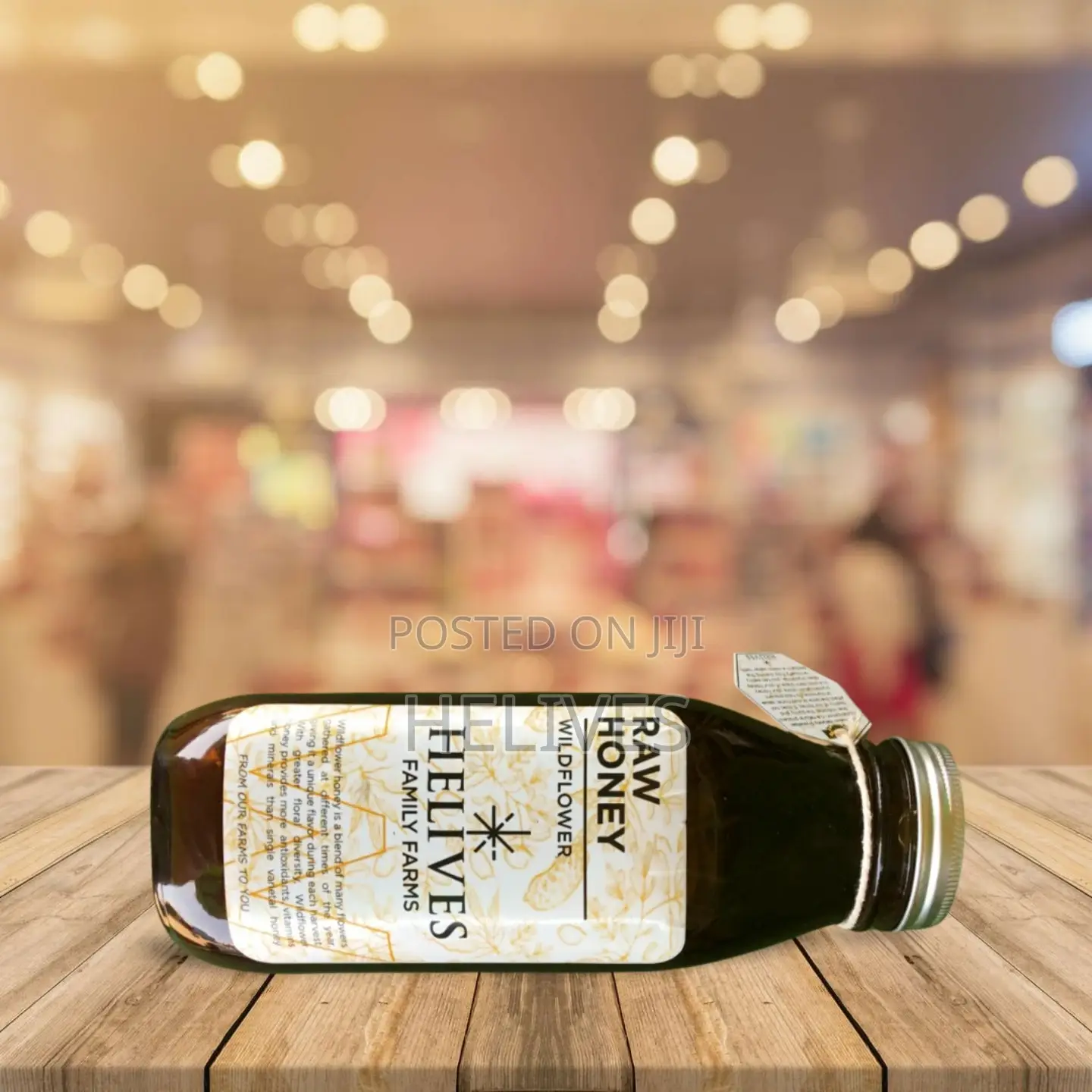 Helives Raw Honey 600ml |100% Organic Pure Natural | Fda Certified
