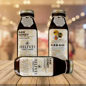 Helives Raw Honey 600ml |100% Organic Pure Natural | Fda Certified
