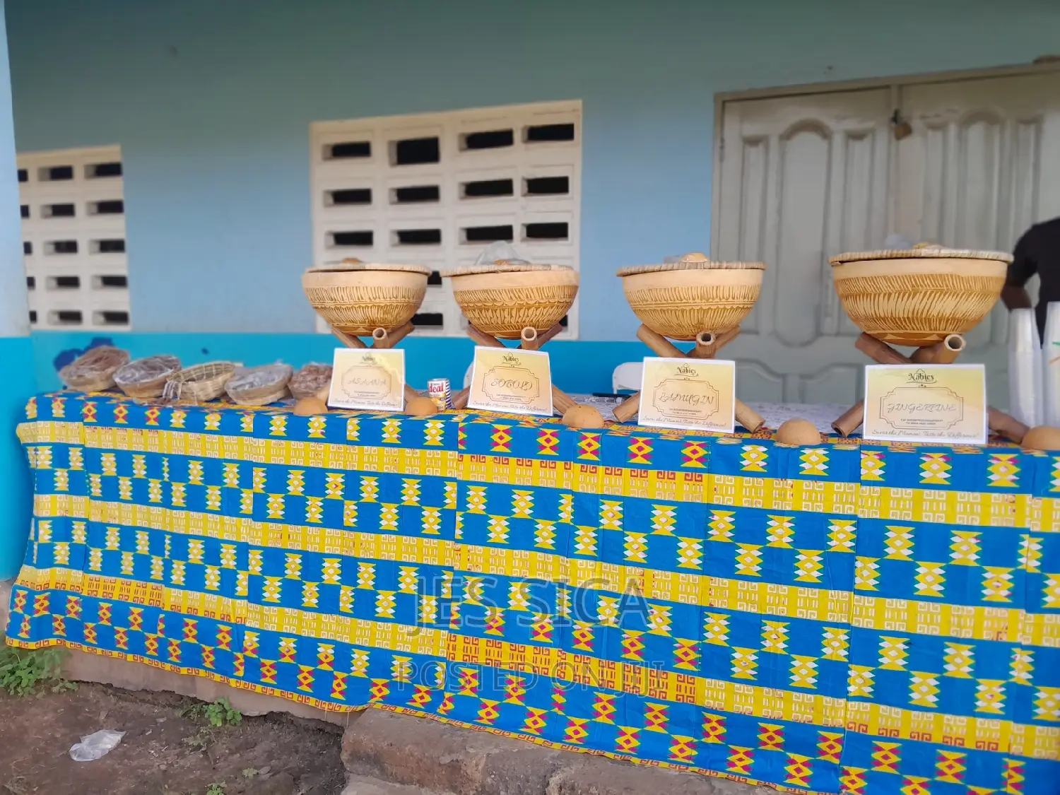 Local Drinks, Juices and Snacks