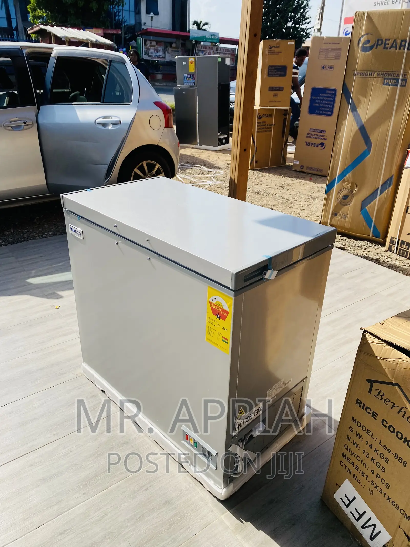 Super Chilling Nasco Single Door Chest Freezer Nas -250fl.