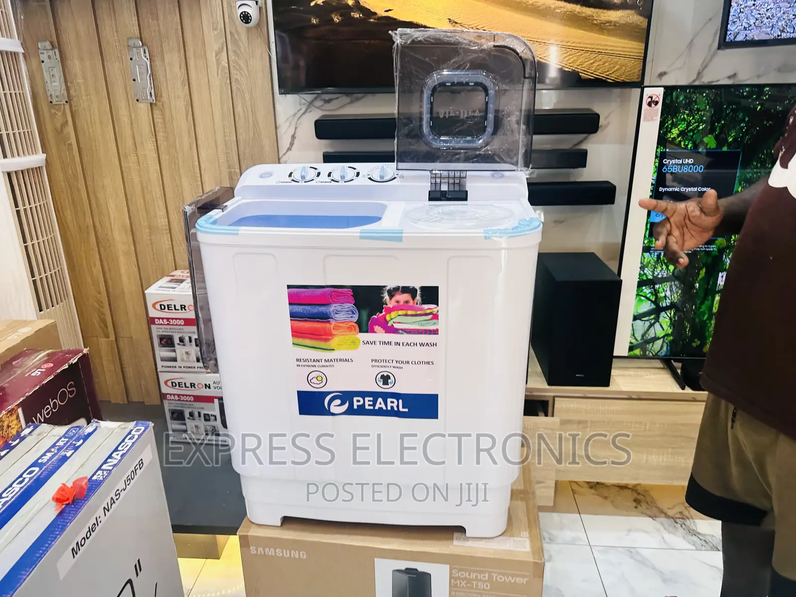 Pearl Electronics Washing Machine 12kg Topload