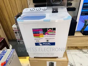 Bery Sleek White 7kg Topload Washing Machine Pearl