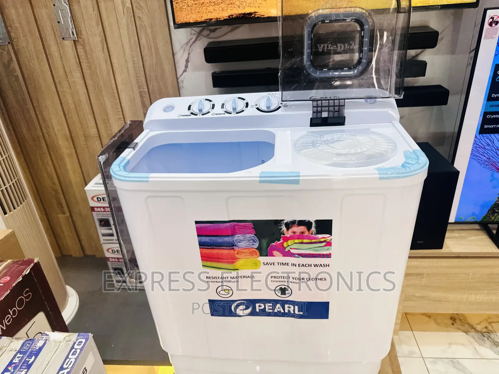 Fabric Type Washing Machine 7kg Topload Pearl