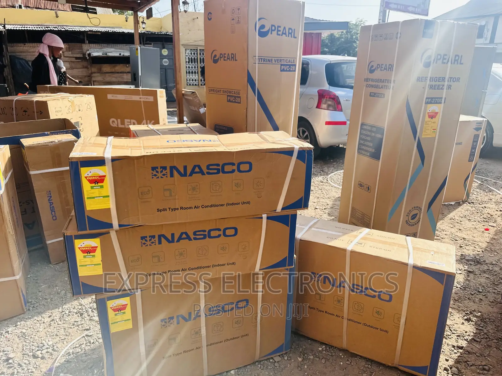 Brings Home of Quality Nasco Split R410 Gas 1.5hp Sc
